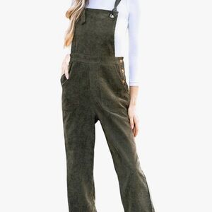 CUPSHE CORDUROY WOMENS OVERALLS-S/M-Like new!